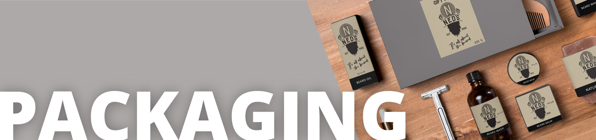 blueshack banner packaging